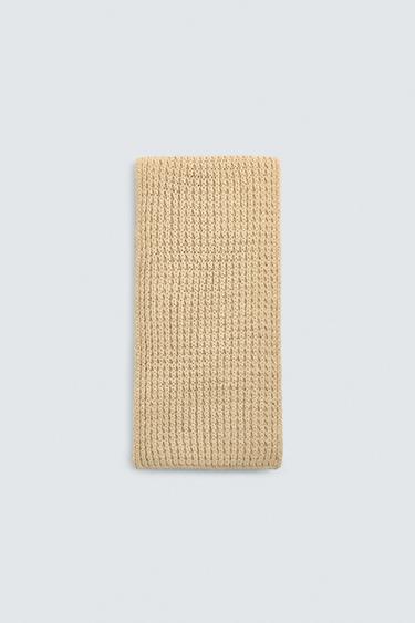 RUUDULLINEN NEULEHUIVI, LIMITED EDITION - Beige Zaralta