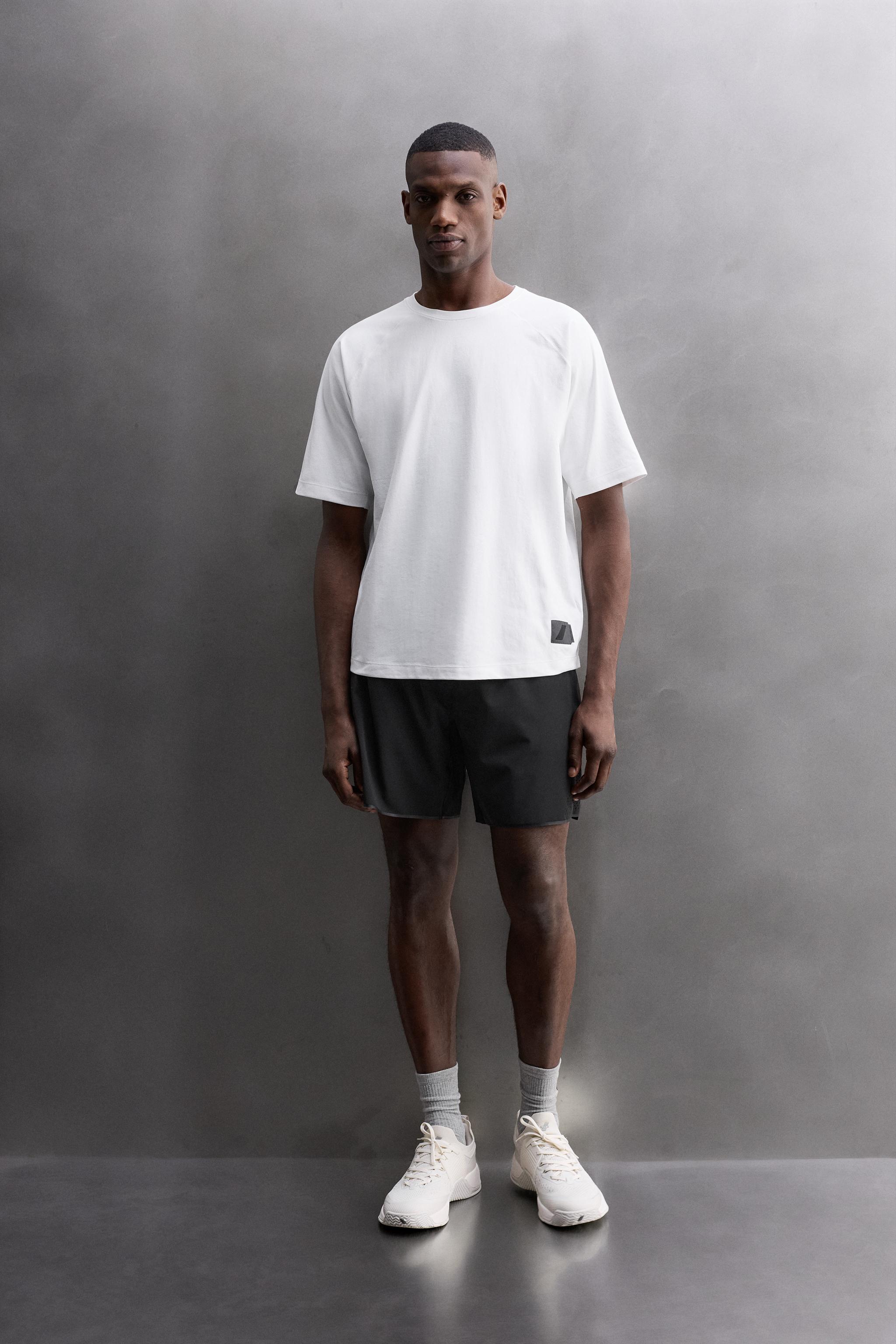 TECHNICAL PATCH T-SHIRT - White | ZARA Canada