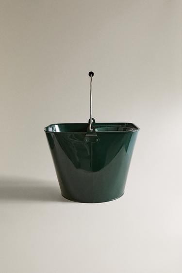 Zara MOP BUCKET WITH WRINGER - Green