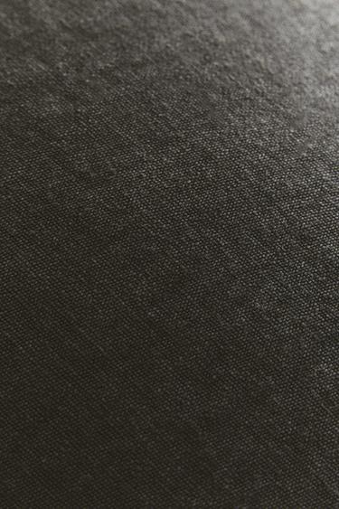 WASHED LINEN CUSHION COVER - Dark grey by Zara