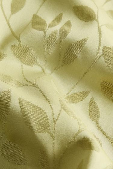 SERVIETTE DE TABLE JACQUARD VEGETAL (LOT DE 2) - Vert de Zara - Image 3
