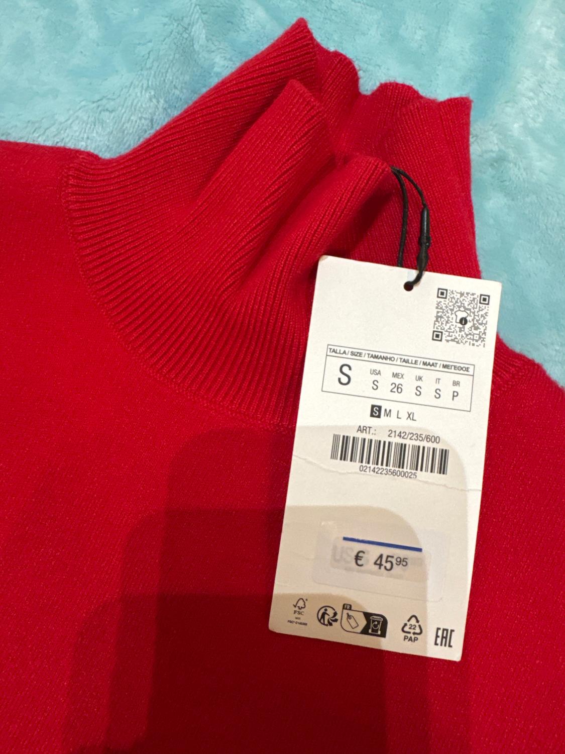 HIGH-NECK KNIT DRESS - Image 3