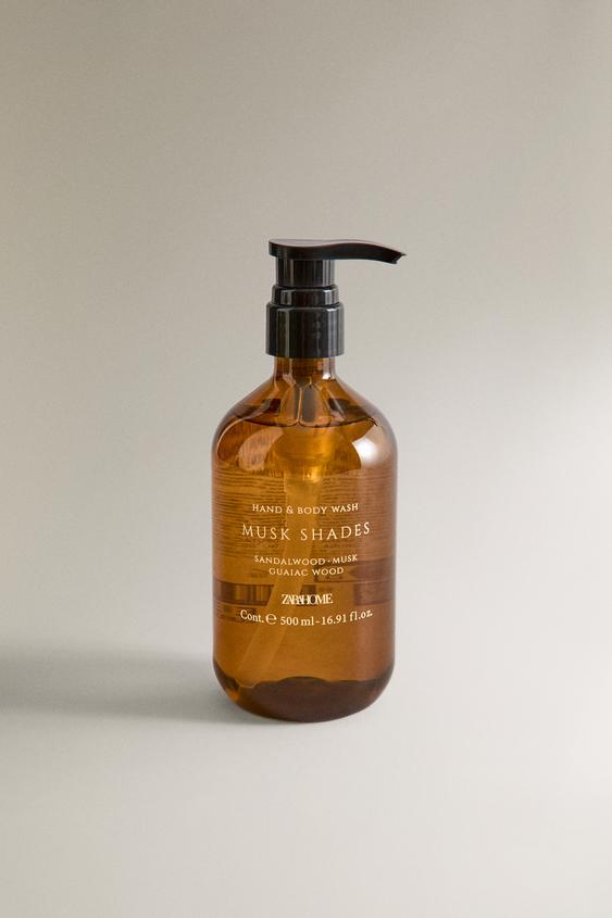 (500 ML) SABONETE LÍQUIDO PARA MÃOS E CORPO MUSK SHADES - Amarelo-claro da Zara - Imagem 0