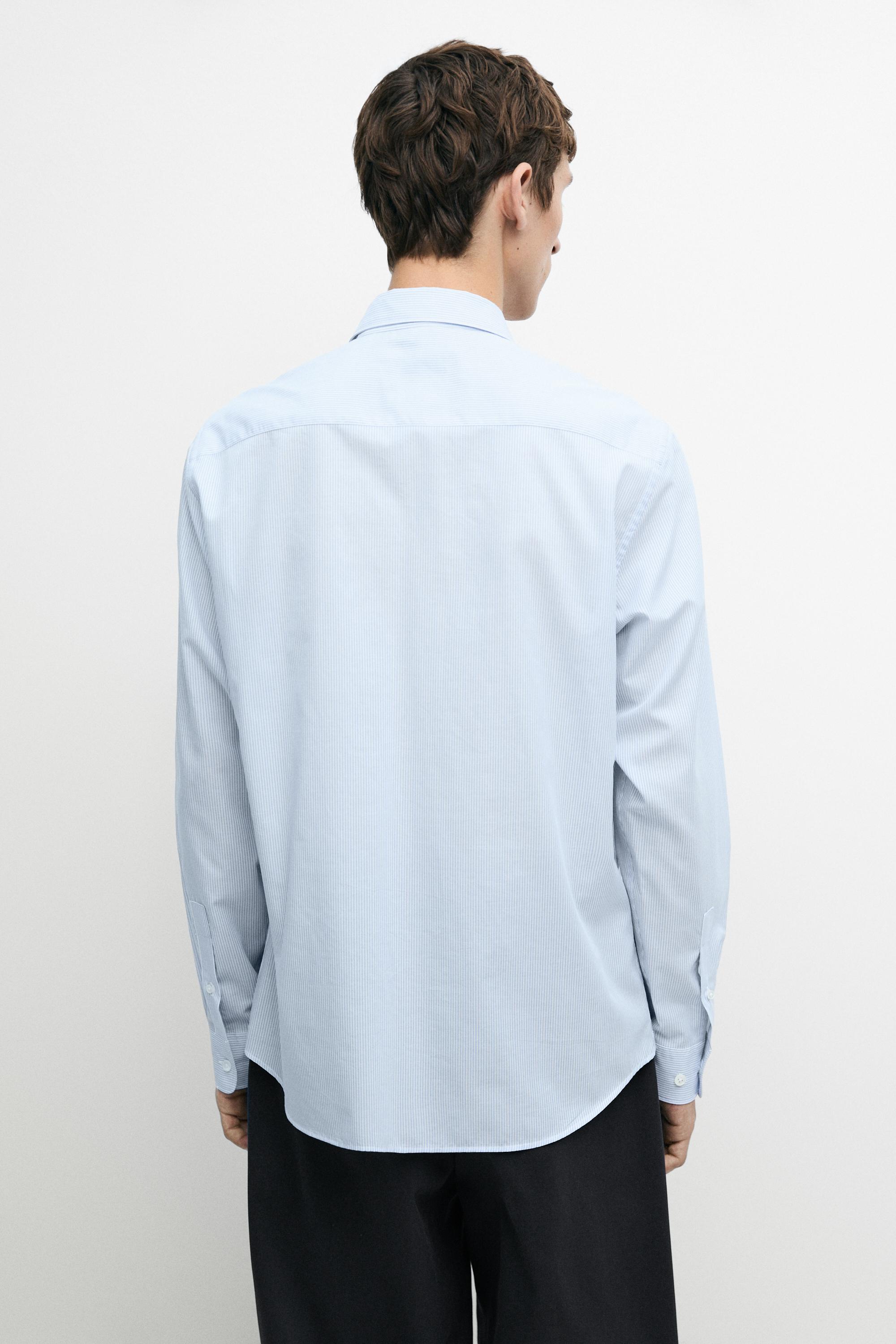 Striped regular fit shirt