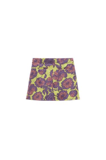 JACQUARD MINI SKIRT