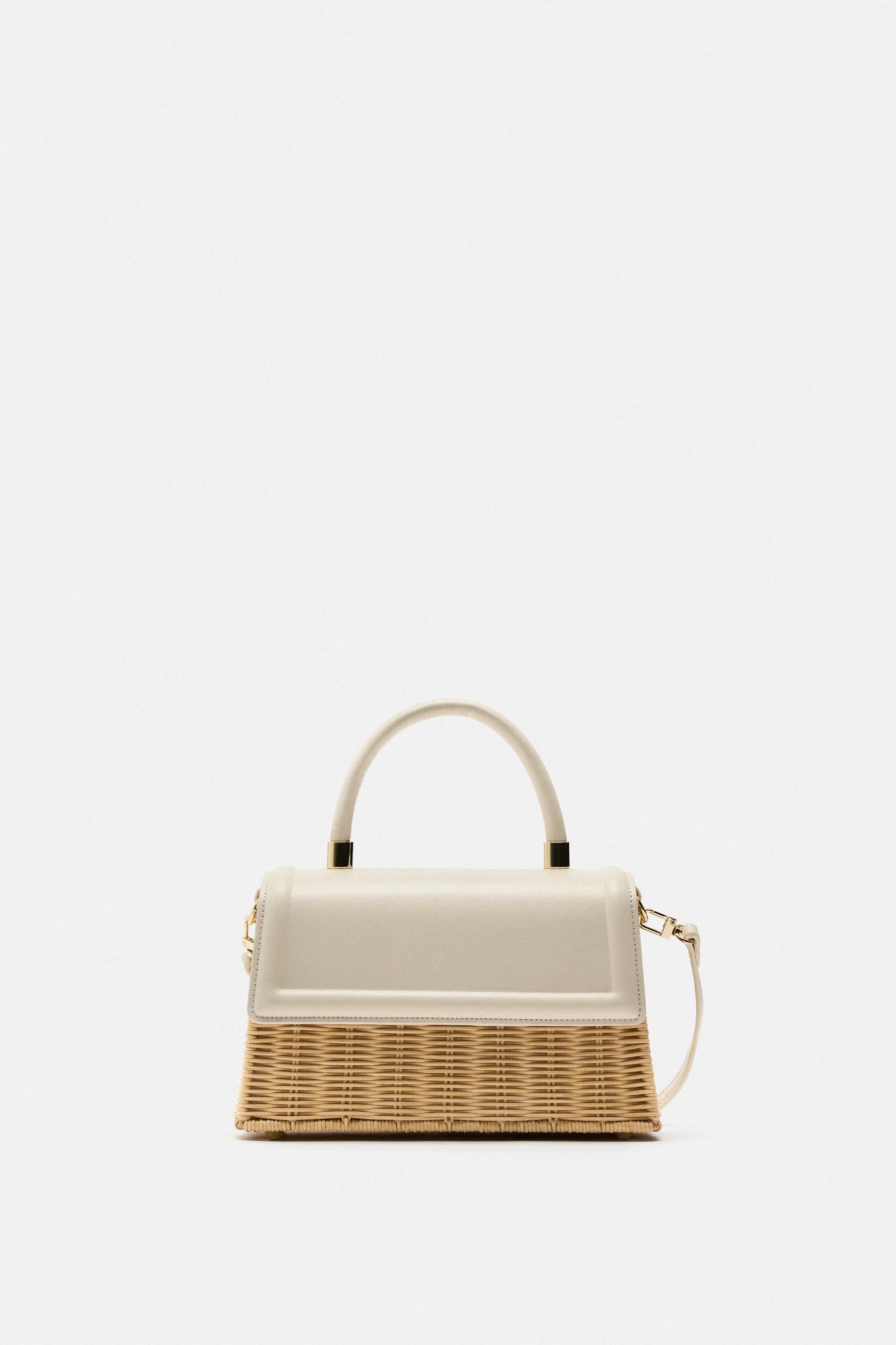 BASKET BAG White ZARA South Africa