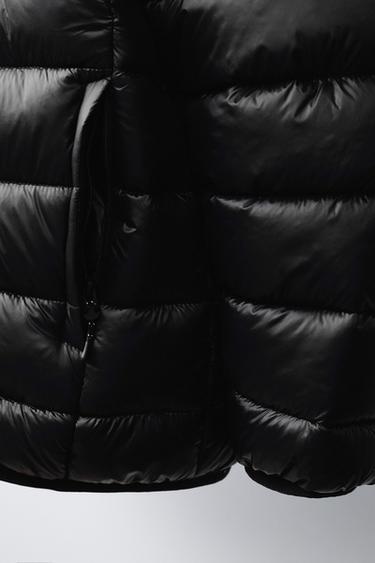 ULTRALIGHT TEXT JACKET - Black by Zara - Image 6