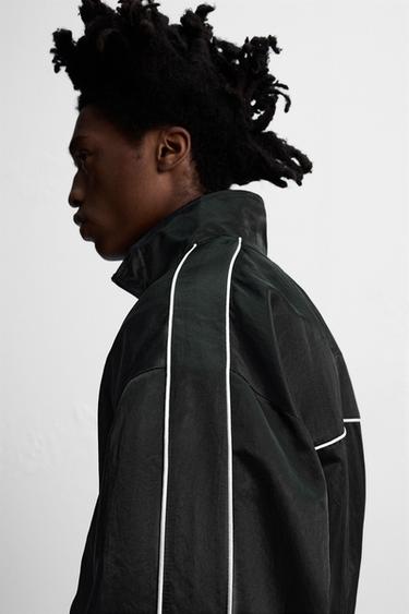 EMBROIDERED BOMBER JACKET© OTIS KWAME KYE QUAICOE - Black by Zara - Image 6
