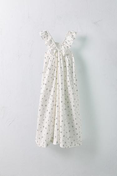 6-10 ANS/ ROBE FLEURS BRILLANT LIMITED EDITION - Imprimée de Zara - Image 1