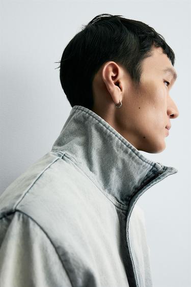 WASHED DENIM JACKET - Light blue by Zara - Image 5