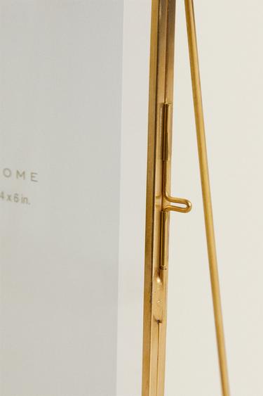 TRIANGULAR STRUCTURE PHOTO FRAME - Golden by Zara - Image 5