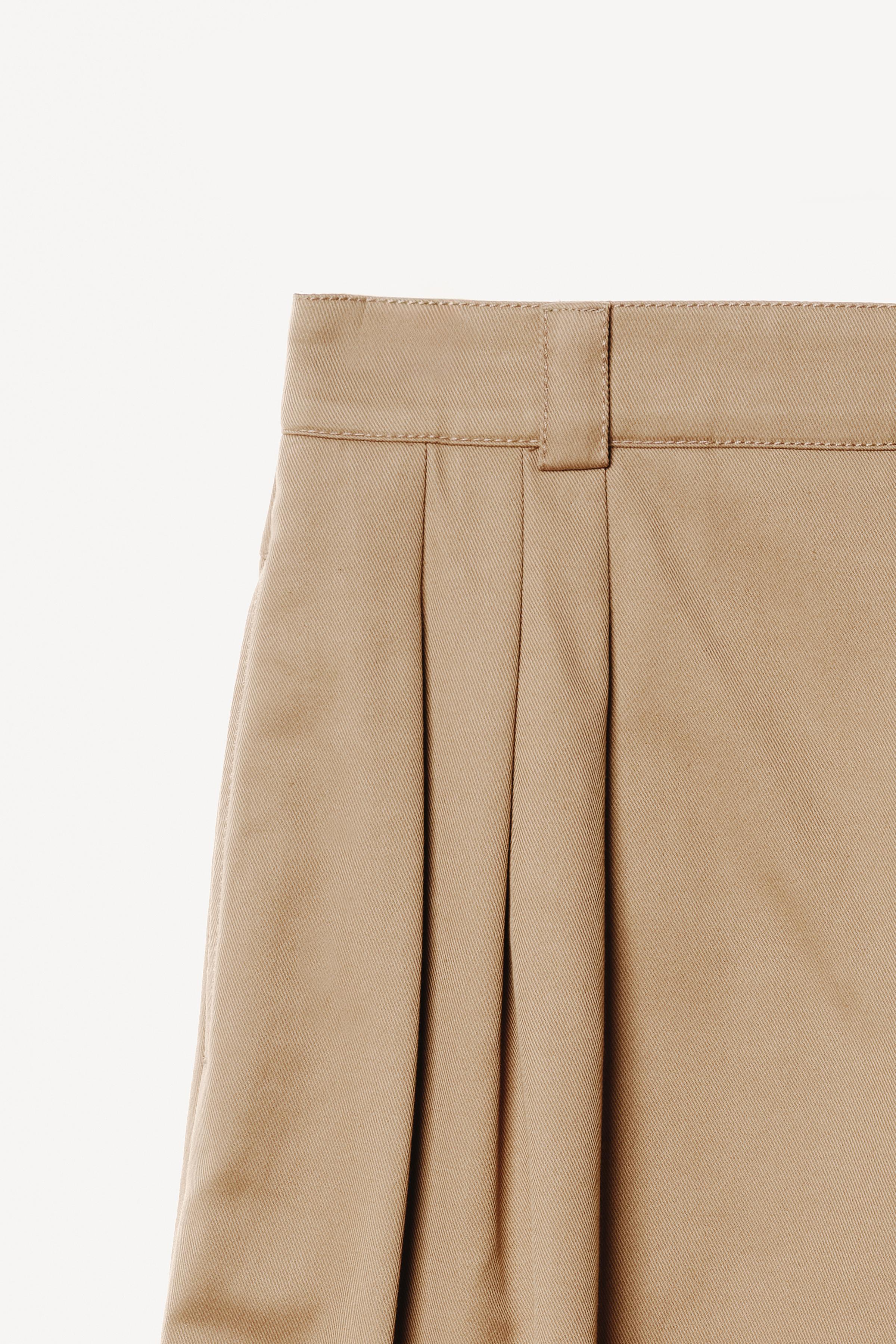 WILLY CHAVARRIA X ZARA LONG PLEATED SHORTS