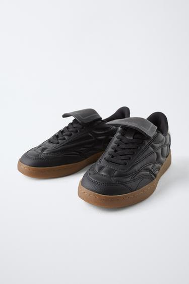 TONGUE SNEAKERS - Black by Zara - Image 2