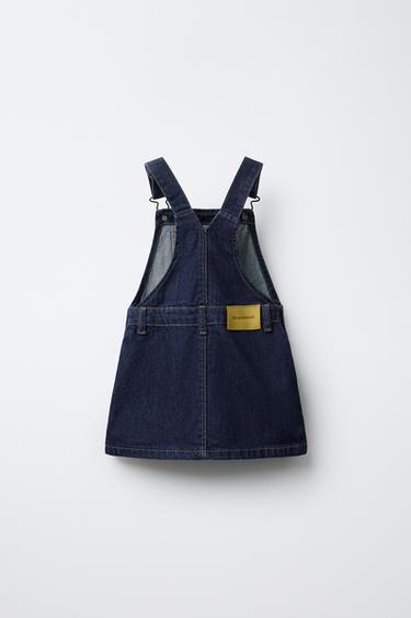 BENSIMON ® X ZARA DENIM PINAFORE DRESS - Blue by Zara - Image 1
