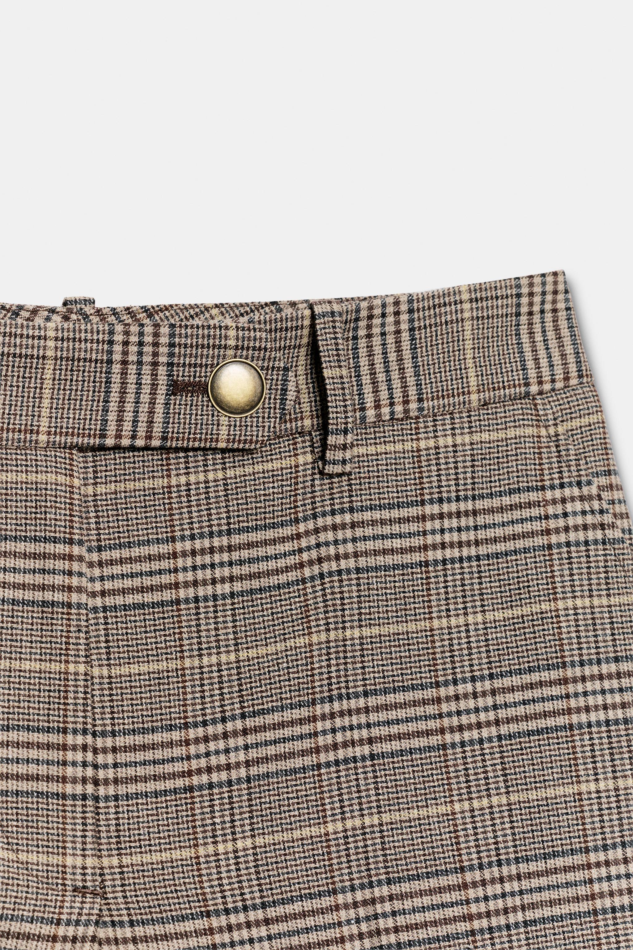 SHORT À CARREAUX