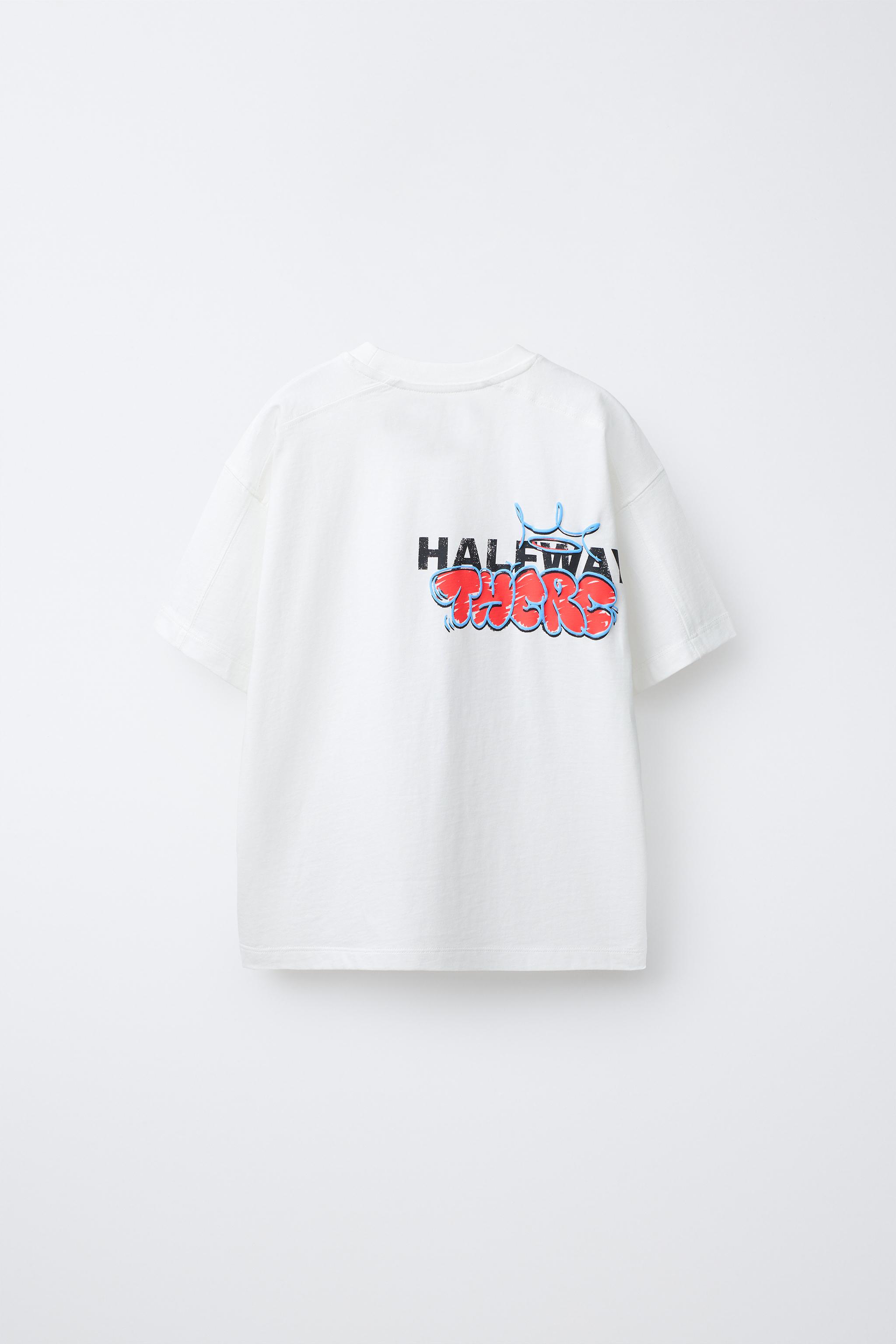GRAFFITI PRINT T-SHIRT