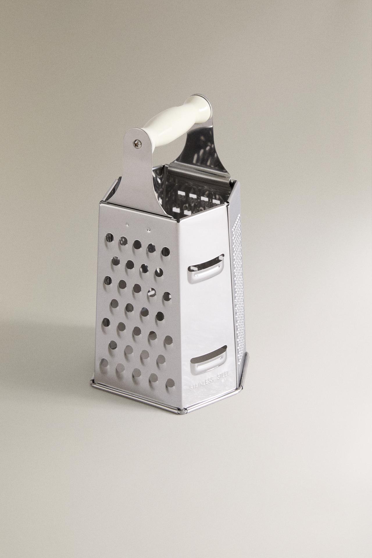 STAINLESS STEEL VERTICAL KITCHEN GRATER — Steel