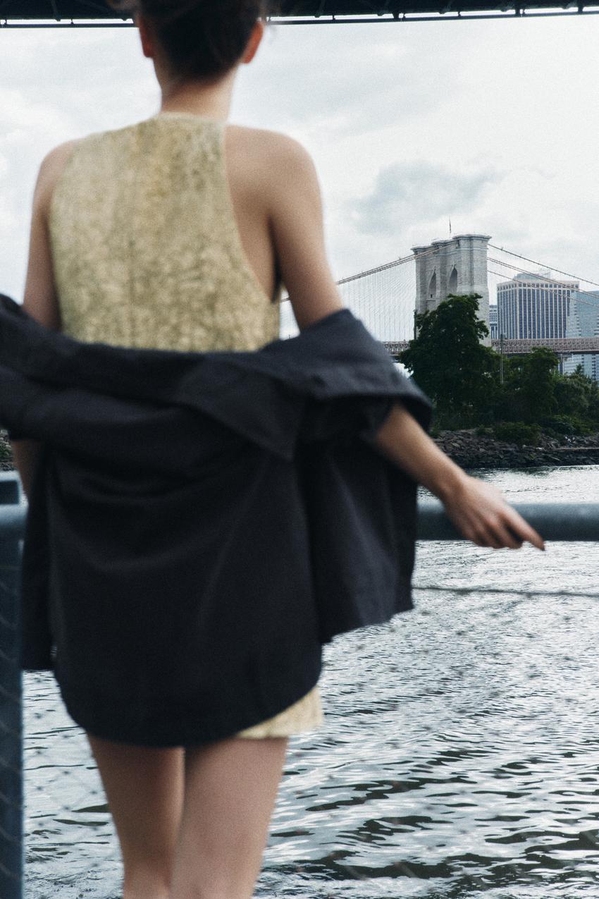 ZW COLLECTION ポケット オーバーサイズ シャツジャケット - カーボン  