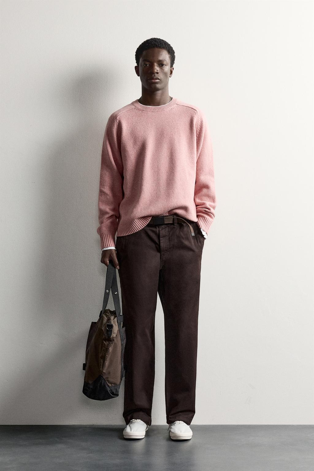 COTTON-WOOL REGULAR FIT JUMPER