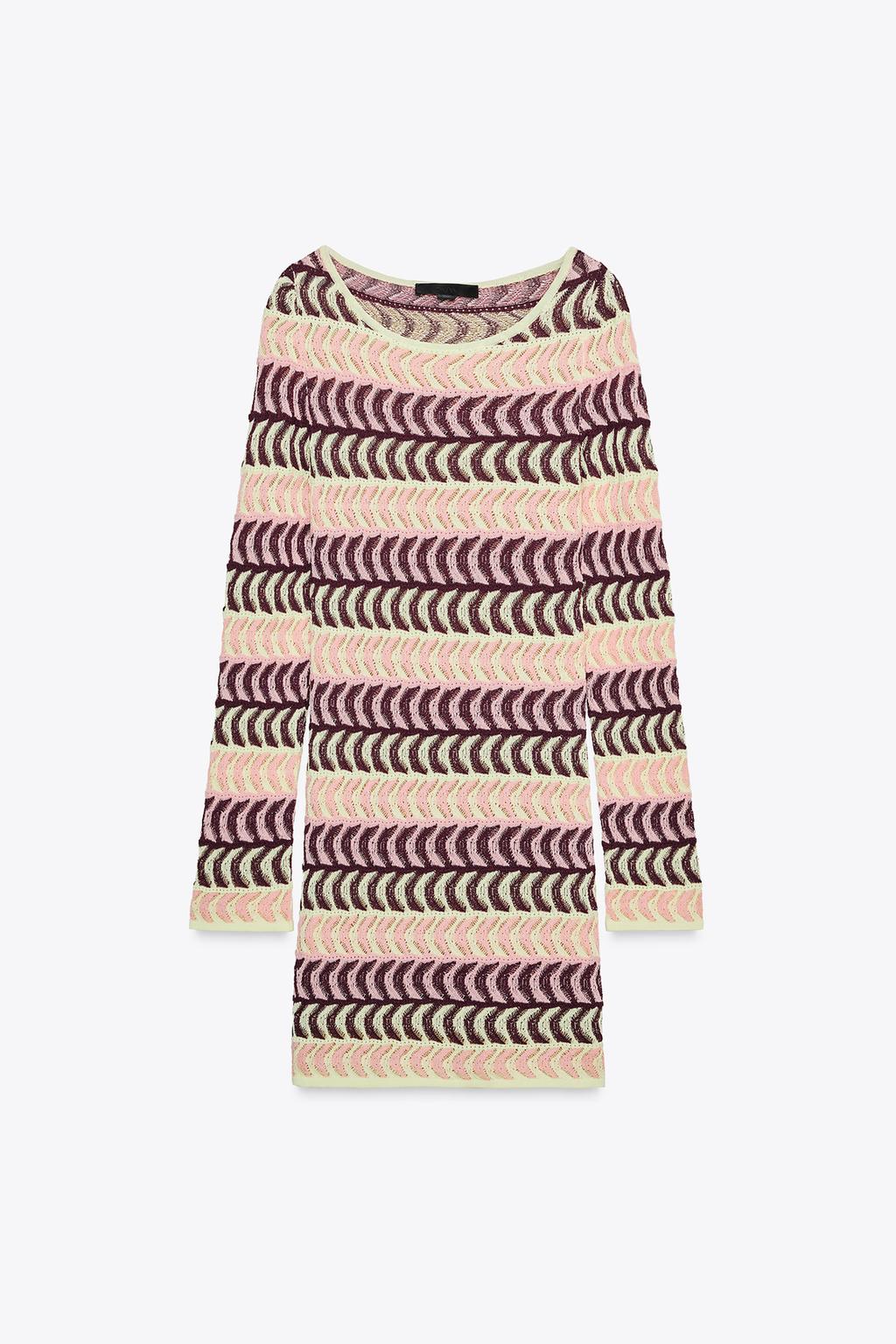 Thumbnail image for TEXTURED KNIT SHORT DRESS