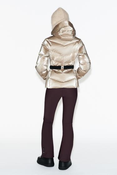 WATER-RESISTANT WINDPROOF DOWN JACKET RECCO® TECHNOLOGY SKI COLLECTION - Gold by Zara - Image 2