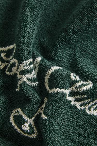 GOLF CLUB TOWEL - Green by Zara - Image 2