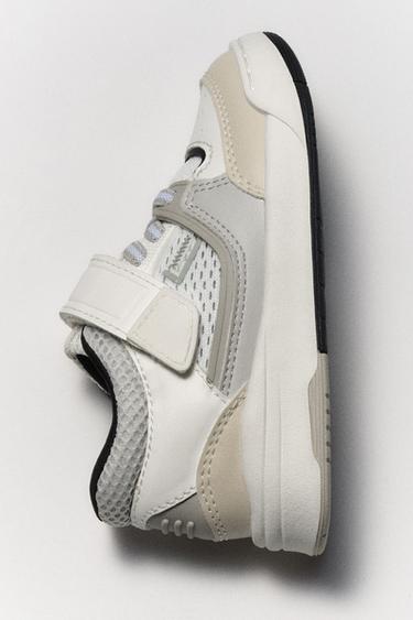 MULTI-PIECE HIGH TOP SNEAKERS - White by Zara