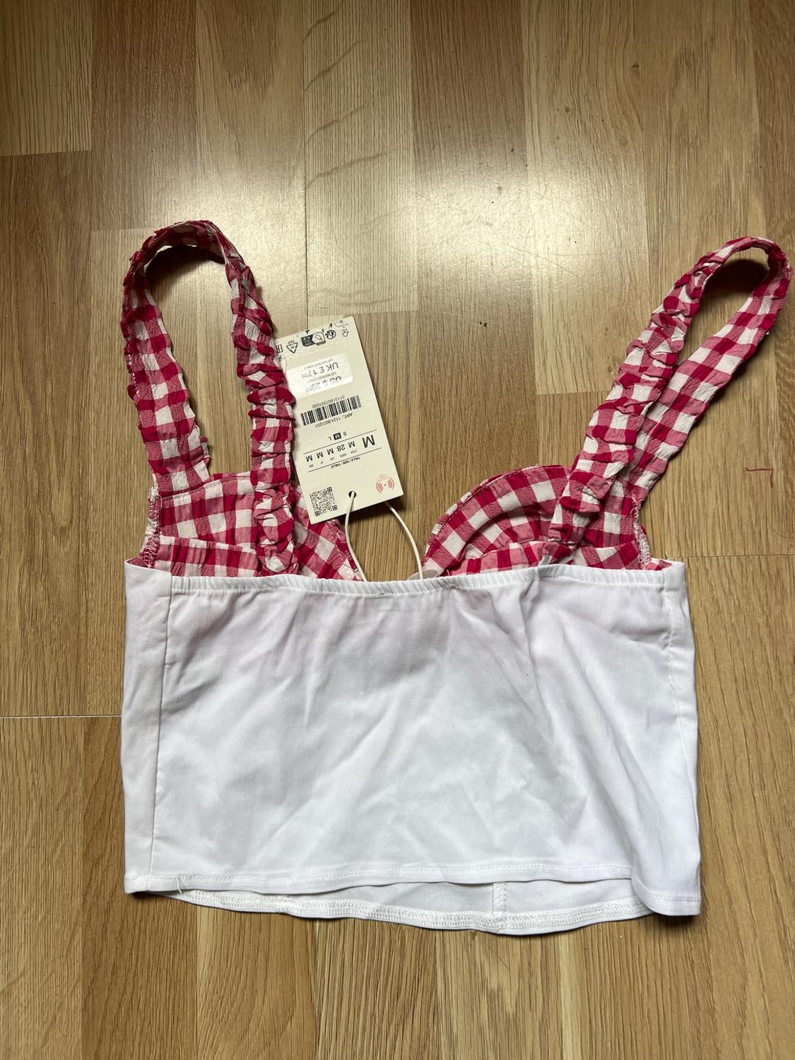 GINGHAM CORSET TOP - Image 2