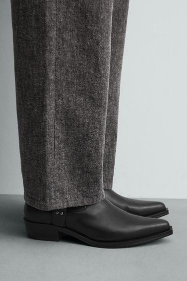 BOTA ARNÉS - Negro de Zara - Imagen 0