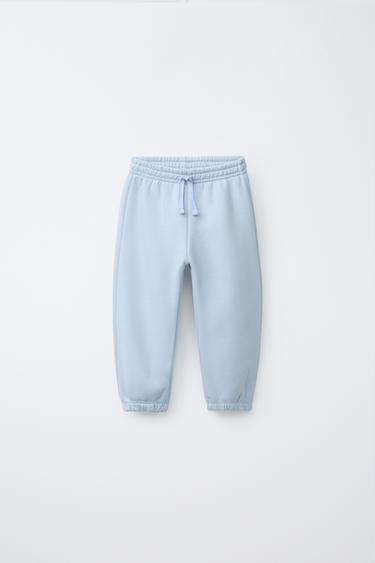 PANTALÓN BOLSILLO CORAZÓN - Celeste de Zara - Imagen 0