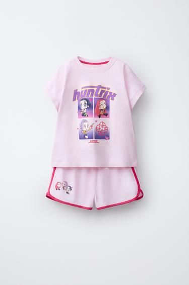6-14 YEARS/ KPOP DEMON HUNTERS™ NETFLIX © PYJAMAS - Mauve by Zara - Image 0