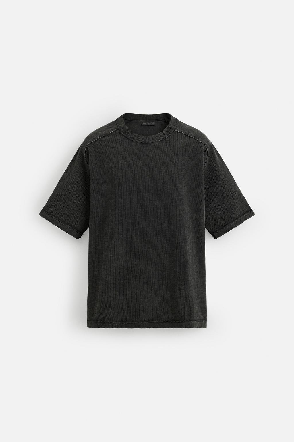 Thumbnail image for WASHED PRINT KNIT T-SHIRT