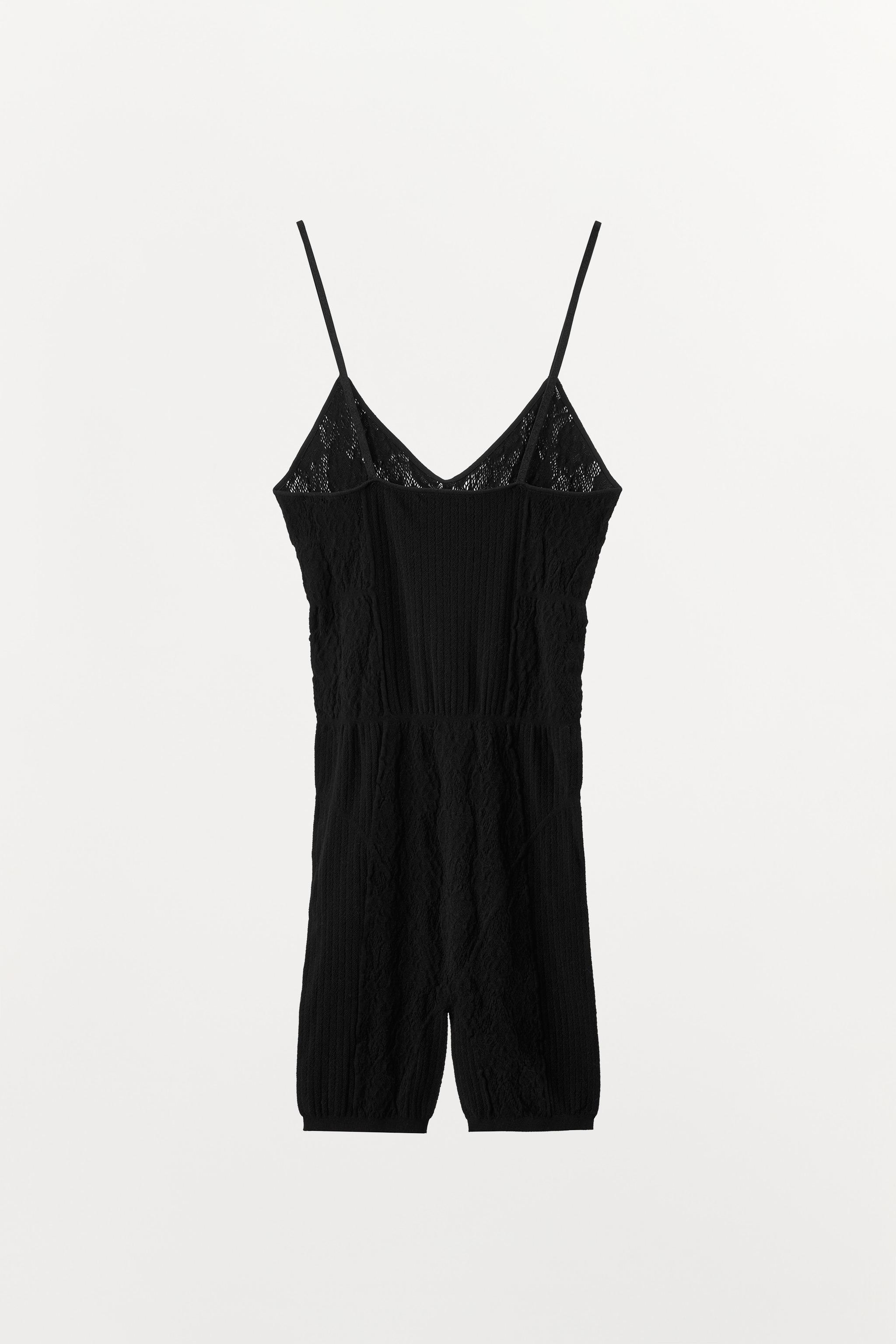 COMBI-SHORT SANS COUTURE EN DENTELLE