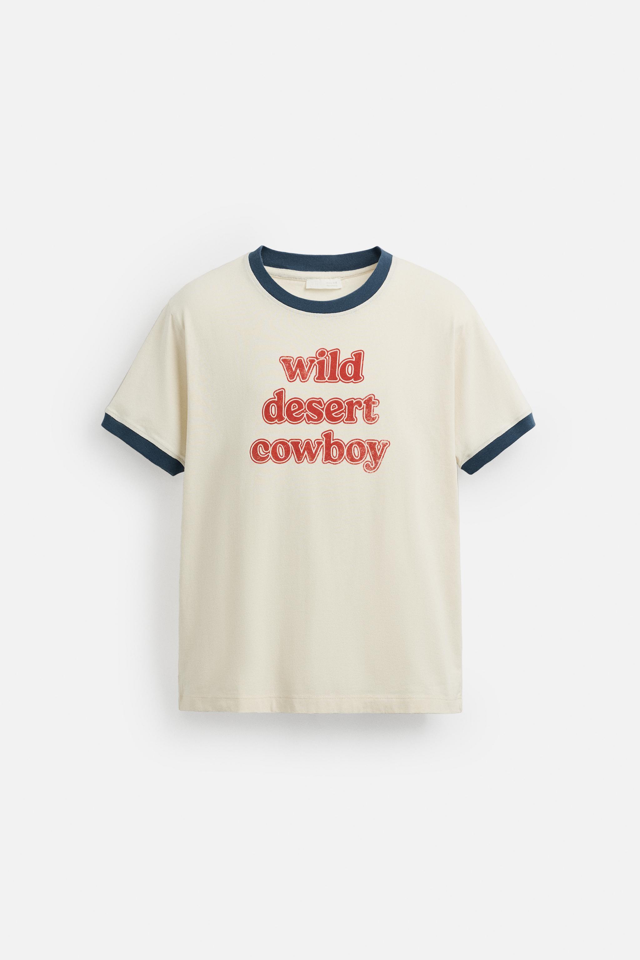 Tシャツ・カットソー ZARA CONTRAST RIB T-SHIRT X ANDERSSON BELL 0962/453/250 リブコントラストTシャツ X ANDERSSON BELL - ホワイト | ZARA