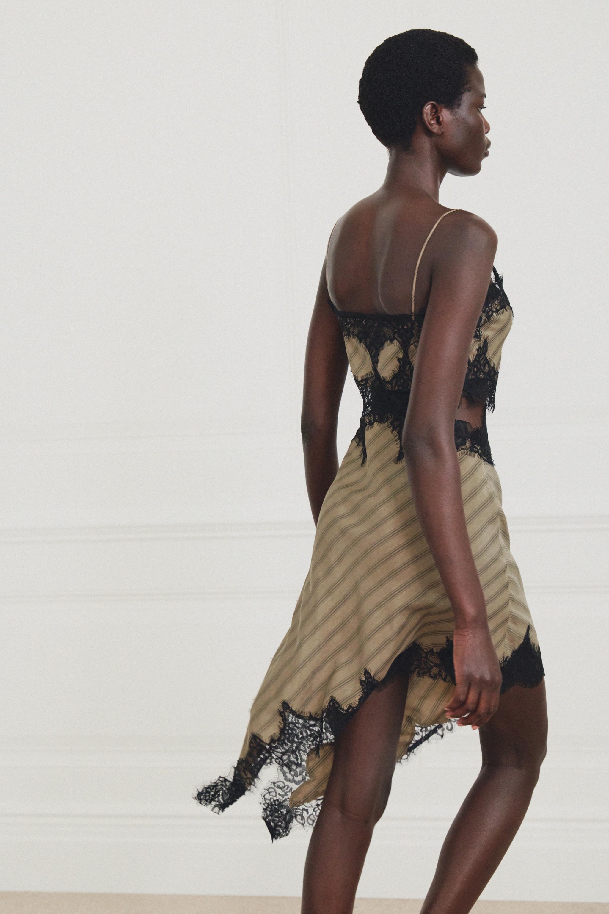 ZW COLLECTION CUT-OUT SLIP DRESS