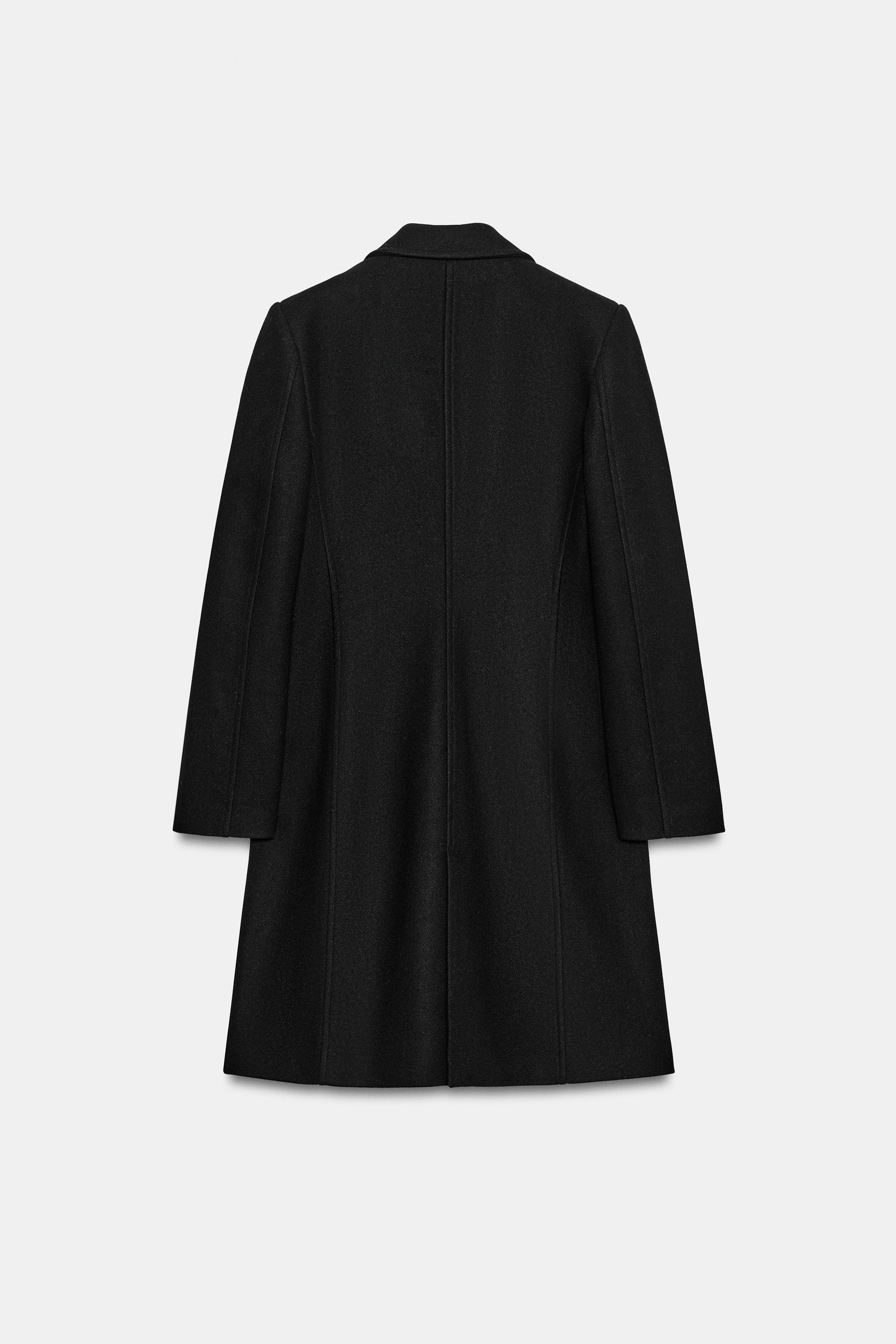 ソフト ショルダーパッド コート - ベージュ | ZARA Japan / 日本