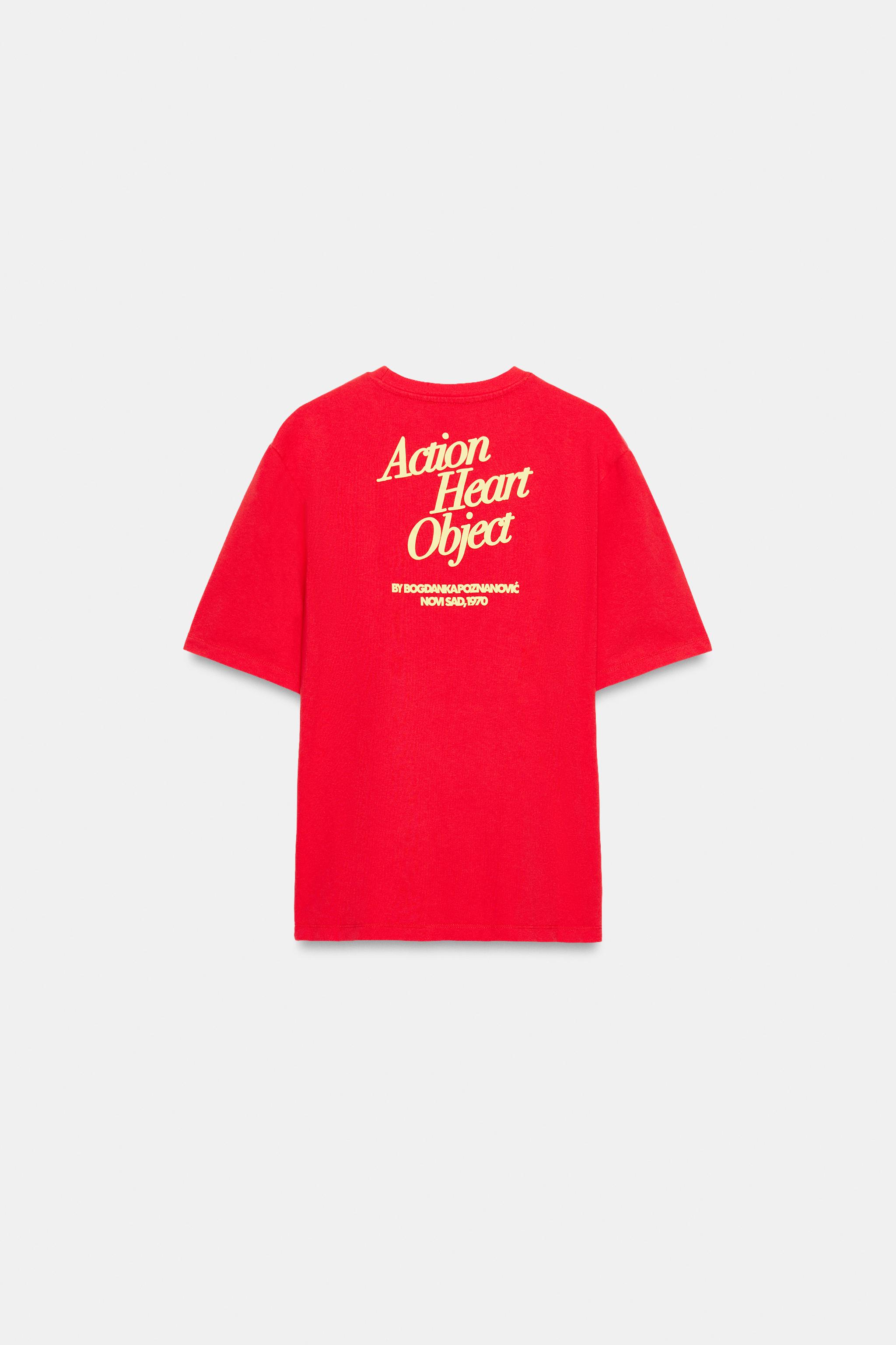 BOGDANKA POZNANOVIĆ T-SHIRT ©2026 - Red | ZARA Canada