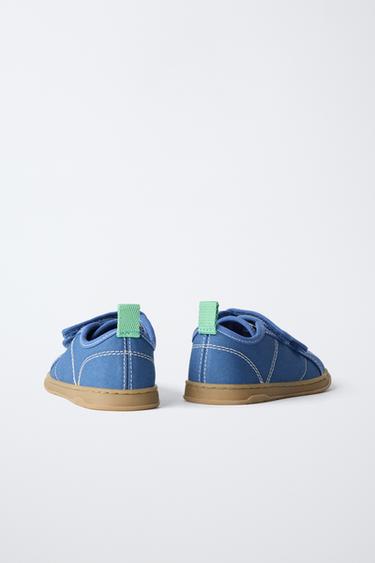 BAREFOOT SNEAKERS - Blue by Zara - Image 7