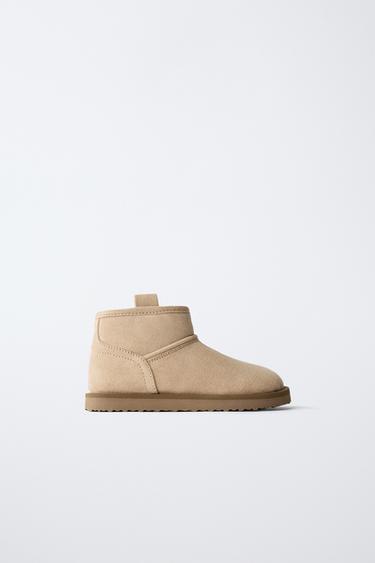 Zara WINTER BOOTS - Taupe Gray - Image 0