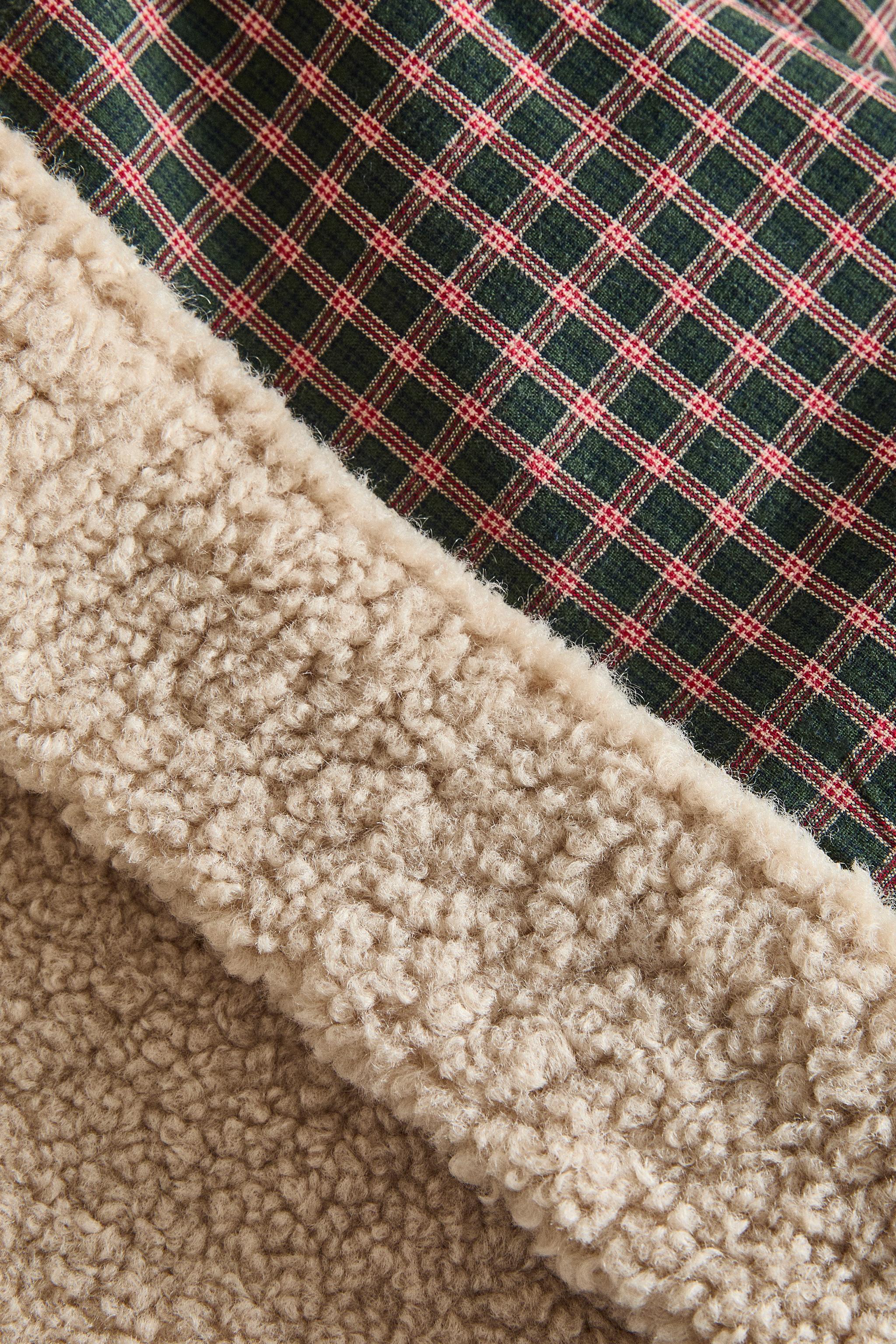 CHRISTMAS CHECK PET BLANKET