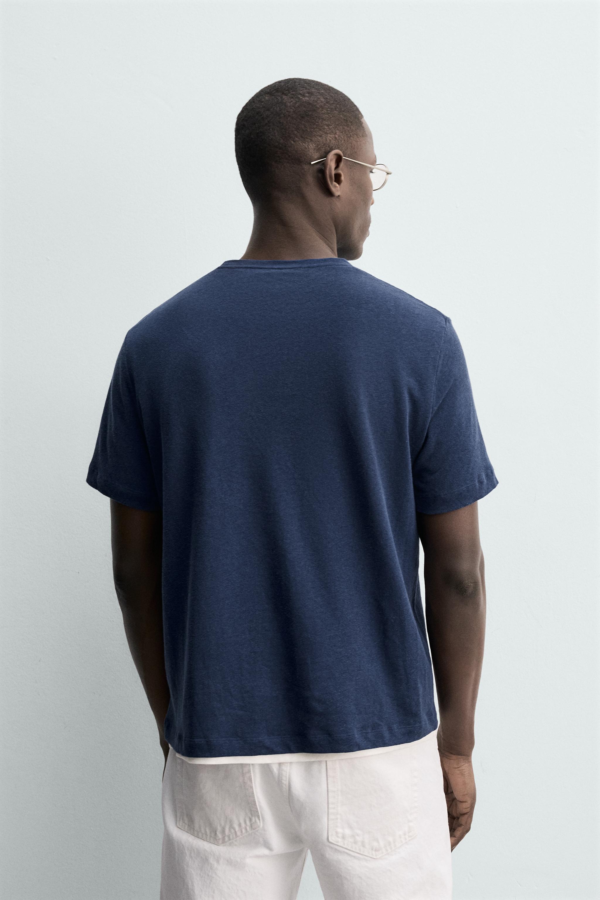LINEN - COTTON T-SHIRT