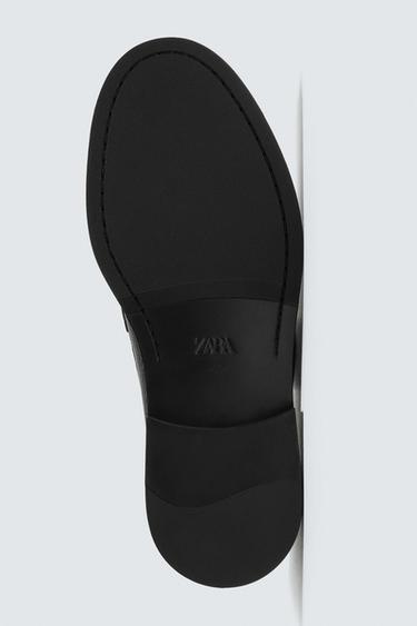 MOCASSINS EN CUIR ÉDITION LIMITÉE - Noir de Zara - Image 6