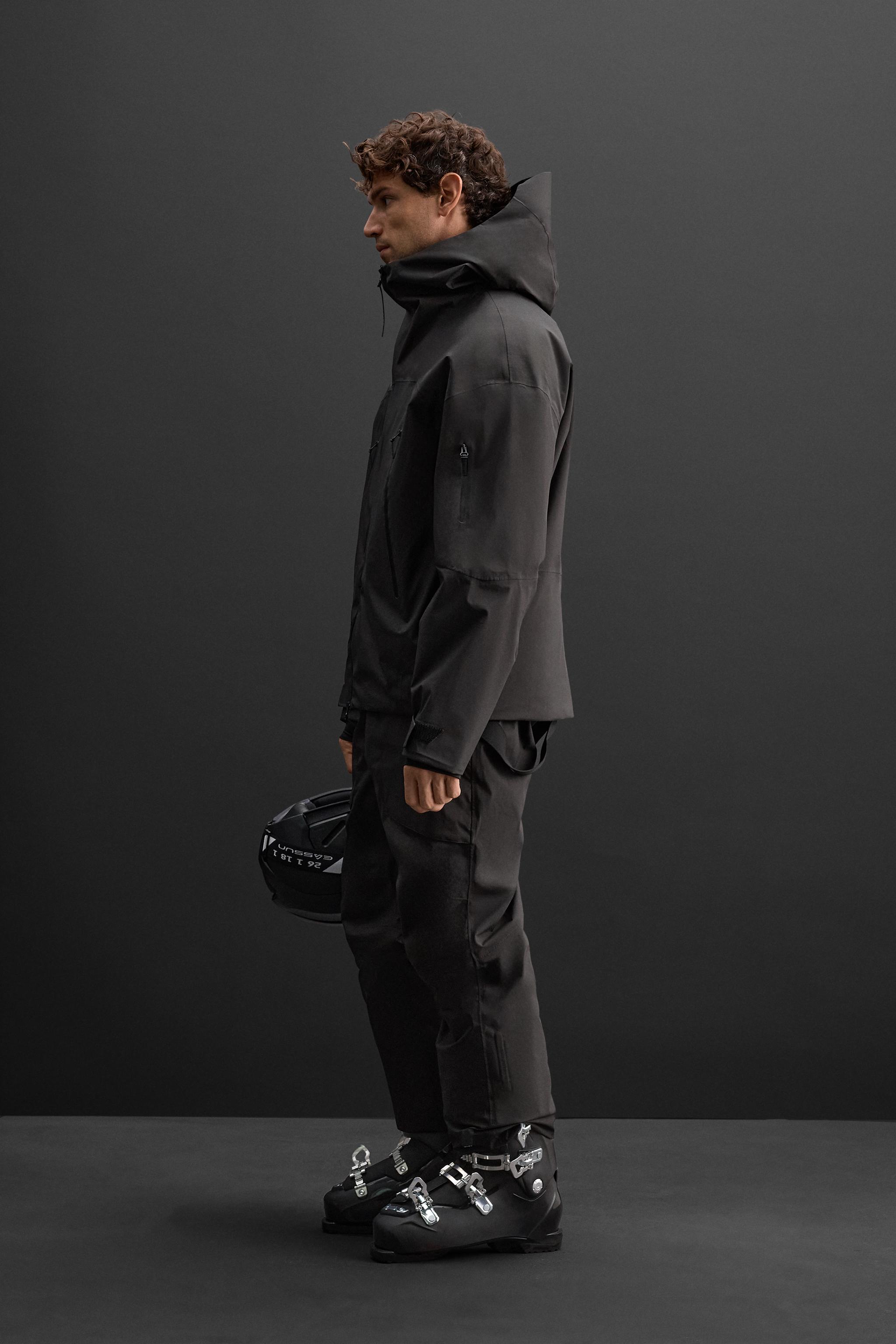 RECCO® ウォータープルーフスキージャケット - ブラック | ZARA Japan / 日本
