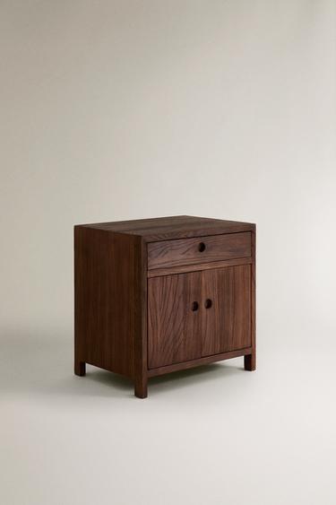 ELM WOOD STORAGE UNIT - Brown by Zara - Image 1