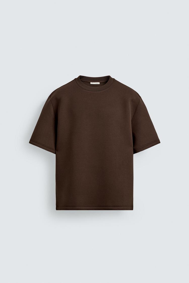 ZARA TECHNICAL RELAXED FIT SWEATSHIRT