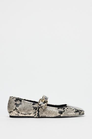 BAILARINA ESTAMPADO ANIMAL - Serpiente de Zara