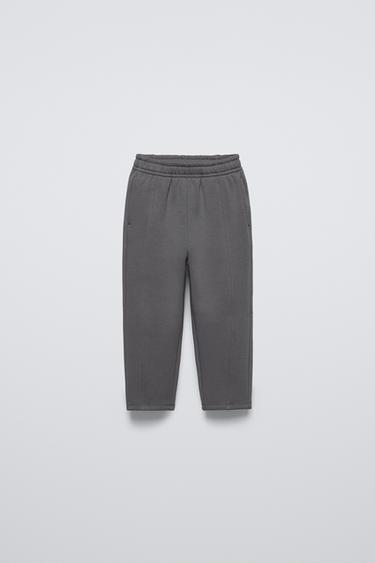 БРЮКИ С ФЛИСОВОЙ ПОДКЛАДКОЙ — МЯГКИЙ СЕРЫЙ от Zara — изображение 0