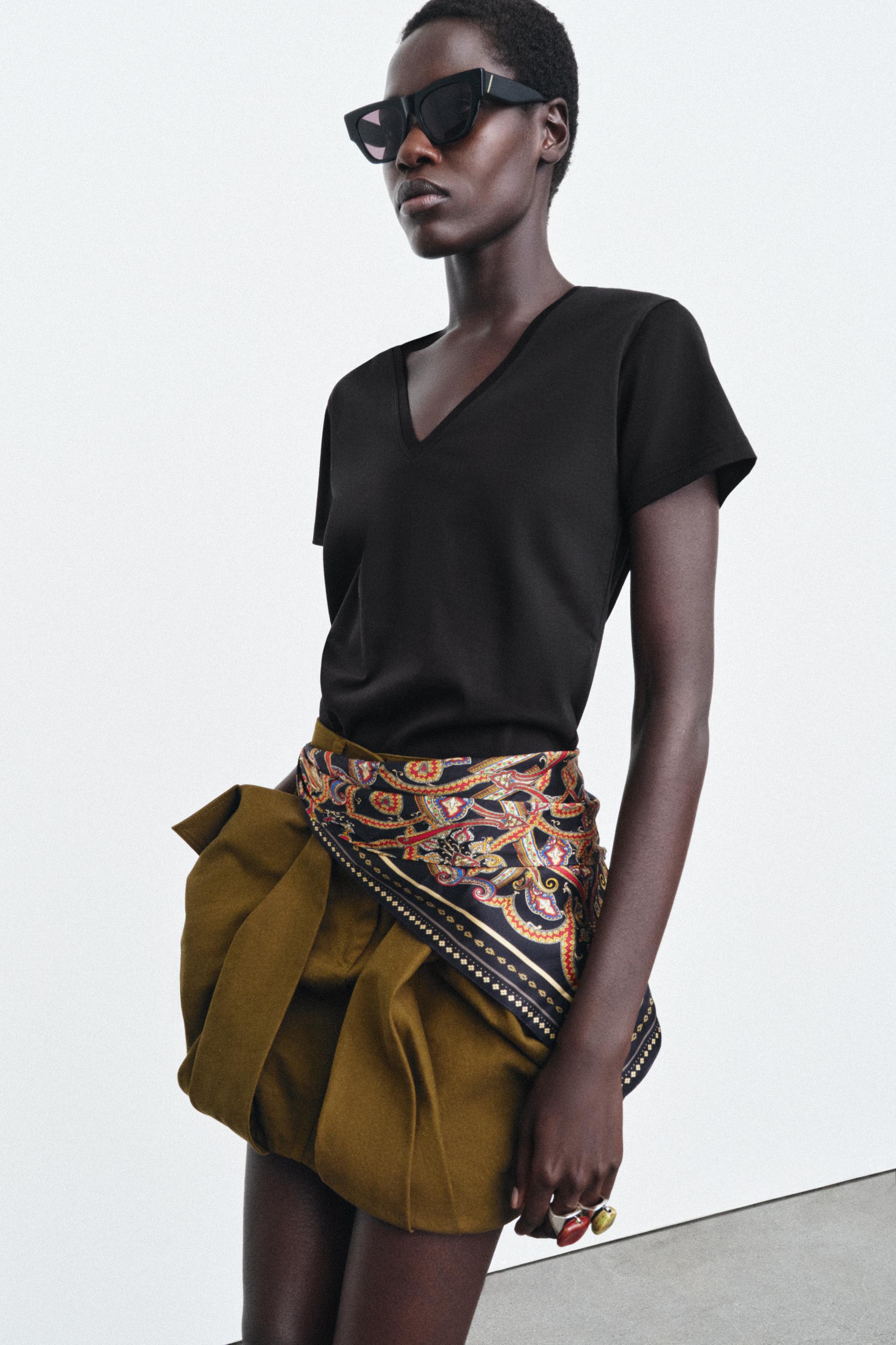 CEINTURE FOULARD IMPRIMÉE