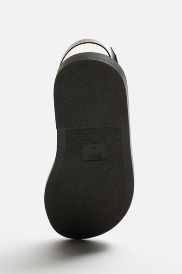 CROSSOVER SANDALS - Brown by Zara - Image 5