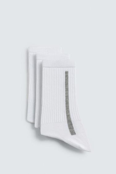 MEIAS COM FAIXA PACK 3 - vários da Zara